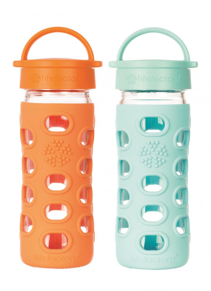 Lifefactory láhev s klasickým uzávěrem 350ml Ostrov pro rodinu